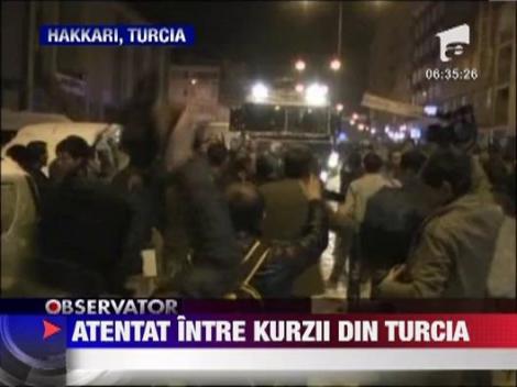 Atentat urmat de ciocniri violente in Turcia