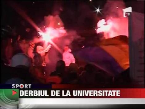 Derbi in Piata Universitatii