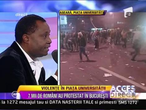 Congolezul Victor Yila: "Aceasta stare se spirit ar trebui sa existe mereu"