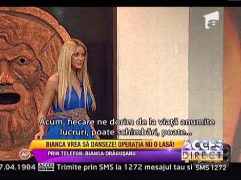 Bianca Dragusanu crede ca nu i se mai potriveste rolul de asistenta TV