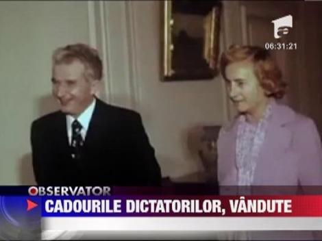 Obiectele cuplului Ceausescu, scoase la vanzare