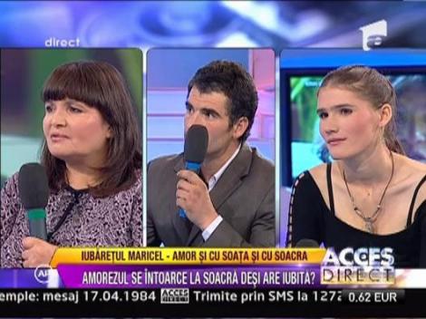 Amorezul Maricel se intoarce la soacra desi are iubita