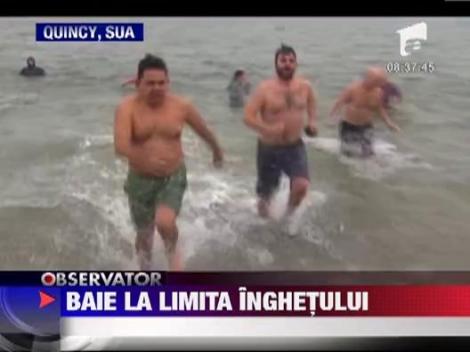 SUA: Baie la limita inghetului