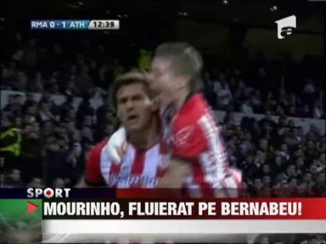 Mourinho a fost fluierat pe Bernabeu de fanii Realului