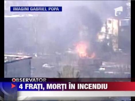 Incendiu cumplit in Ferentari!4 copii carbonizati!