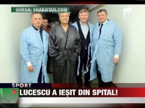 Mircea Lucescu a iesit din spital