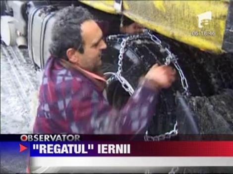 Pasul Tihuta blocat de nameti