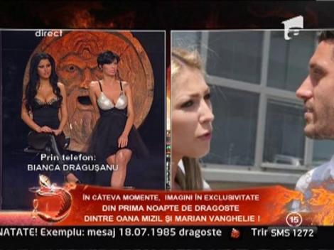 Bianca Dragusanu: "Nu sunt responsabila de despartirea Ilincai Vandici de Marica "