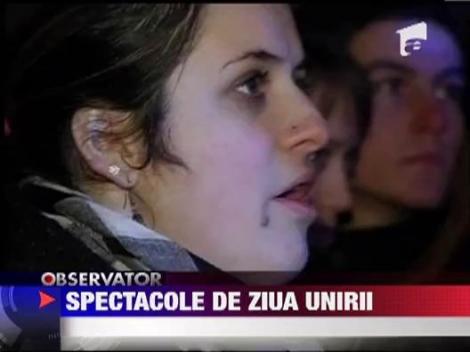 Spectacole de Ziua Unirii in Iasi