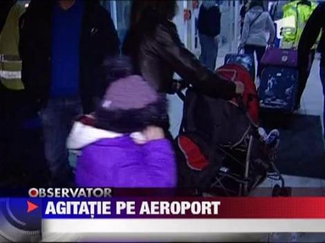 Agitatie pe aeroportul Baneasa