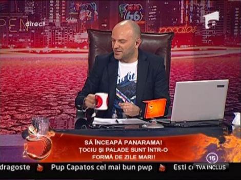 Daniela Crudu, impresionata de abdomenul lui Mihai Costea