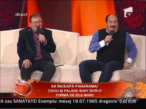 Romica Tociu si Cornel Palade, poveste din turneu