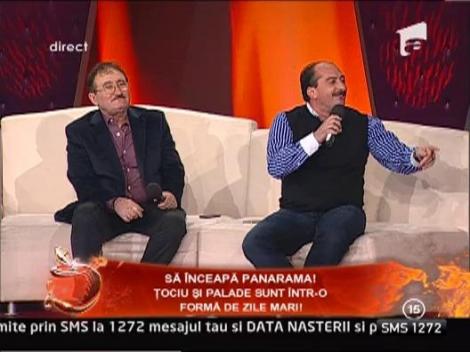 Romica Tociu si Cornel Palade, vacanta in padure