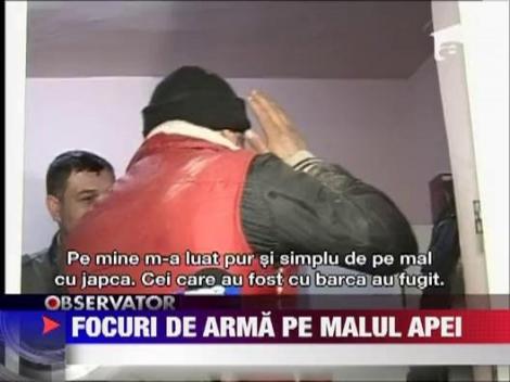 Braconieri prinsi pe malul lacului Sinoe din Constanta