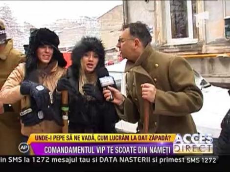 Pepe blocat in zapada!