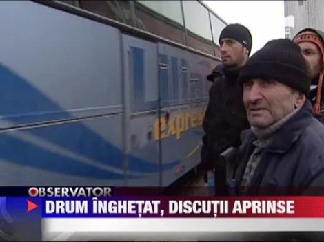 Politistii de la rutiera au dat testul rabdarii in Afumati