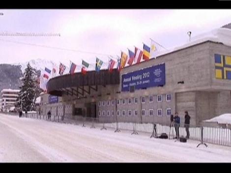 Davos: Marii bancheri ai lumii sunt tot mai increzatori in rezolvarea crizei zonei euro
