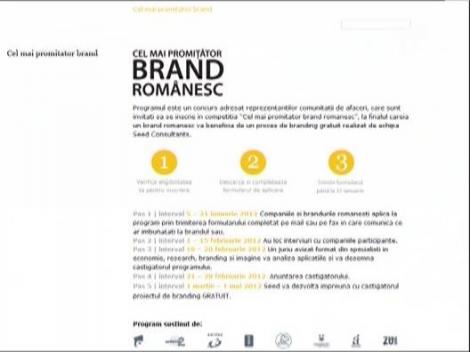 Cel Mai Promitator Brand Romanesc