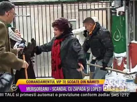 Comandamentul VIP in vizita la Elena Merisoreanu!