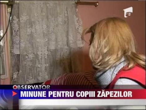 Buzau: Operatiune riscanta de salvare a trei copii din nameti ‎