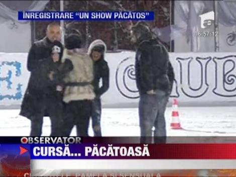 Cursa cu Simona Senzual, Pamela de Romania, Daniela Crudu si sora ei Ana