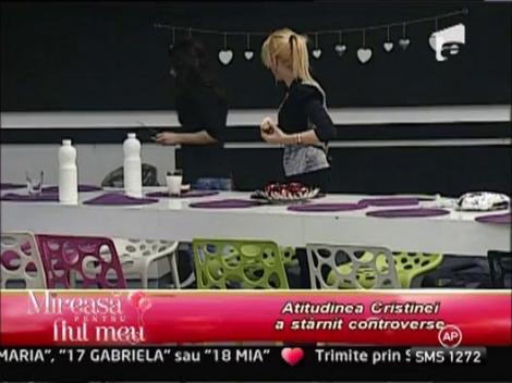 Atitudinea Cristinei a starnit controverse