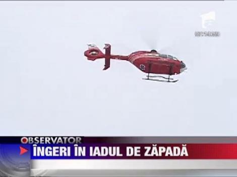 Misiuni de salvare cu elicopterele MAI si SMURD
