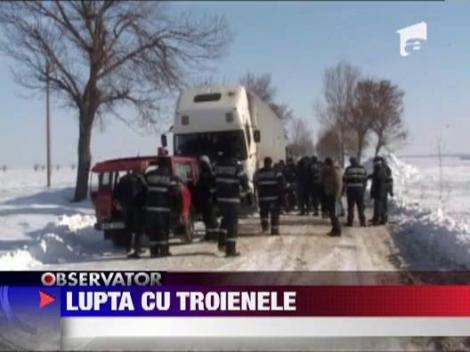Sate izolate de troiene in Romania