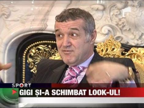 Gigi Becali si-a schimbat iarasi look-ul