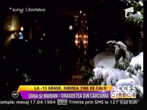 Marian Vanghelie si Oana Mizil, masa romantica in carciuma