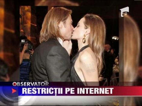 Copii cuplului Angelina Jolie - Brad Pitt au interzis la internet