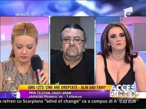 Cristi Gram despre scandalul din trupa Talisman