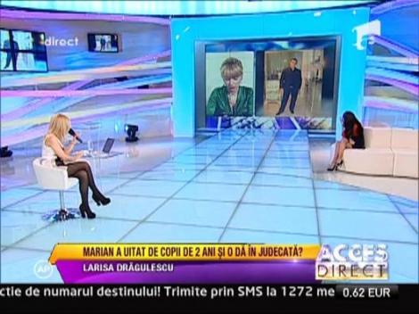 Marian Dragulescu nu si-a mai vazut copiii de un an de zile