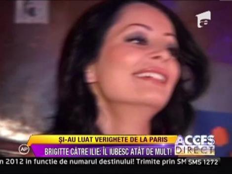 Brigitte Sfat si Ilie Nastase si-au luat verighete de la Paris