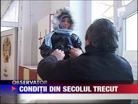 Conditii din secolul trecut la o gradinita din Craiova