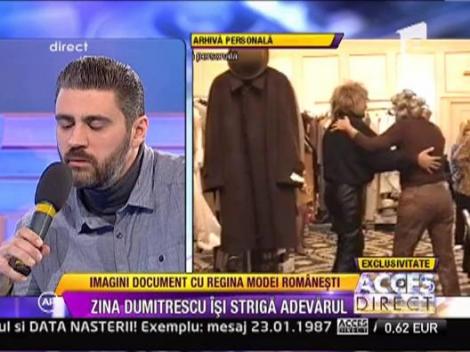 Fiul Zinei Dumitrescu despre prezentarile de moda din anii '90