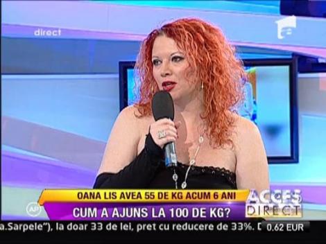 Oana Lis vrea sa slabeasca