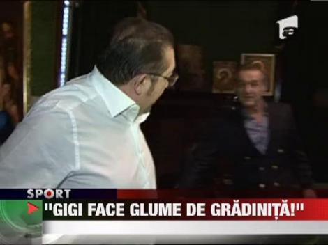 Florian Walter: "Becali face glume de gradinita"