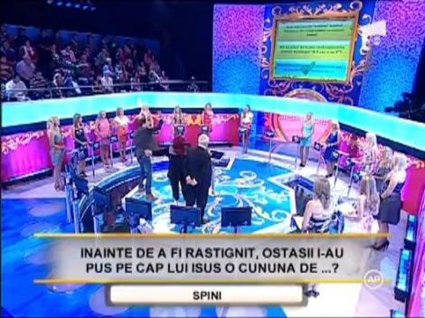 Runda 2: Alexandru Arsinel si Stela Popescu, a patra intrebare