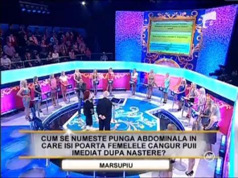 Runda 2: Alexandru Arsinel si Stela Popescu, prima intrebare