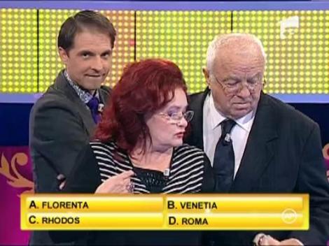 Alexandru Arsinel si Stela Popescu vs blonda suprema