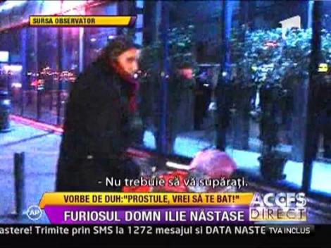 Ilie Nastase a injurat iar jurnalistii