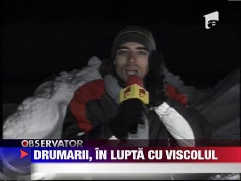 8 drumuri nationale si o portiune din Autostrada Soarelui sunt inca blocate