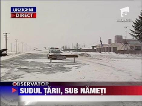 Drumul European 85, care leaga Bucurestiul de Moldova, este inchis