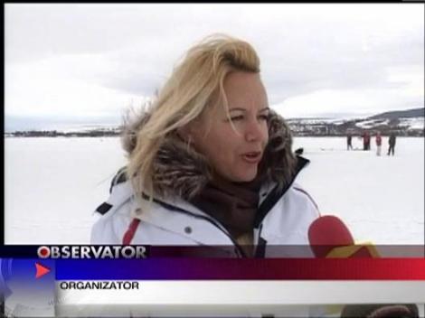 Pescuit la copca la minus 15 grade