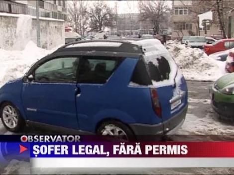 Sofer legal, fara permis