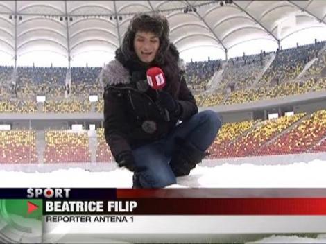 Gazonul de pe National Arena este impecabil