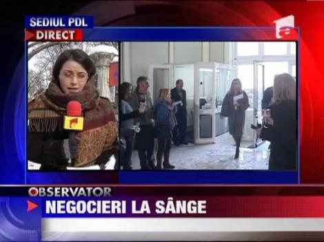 Negocieri la sediul PDL