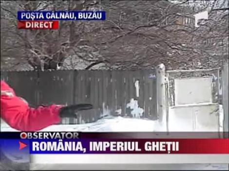 UPDATE / Zeci de localitati din judetul Buzau sunt izolate