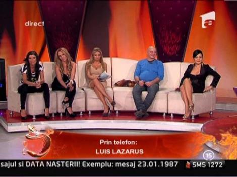 In direct prin telefon Luis Lazarus